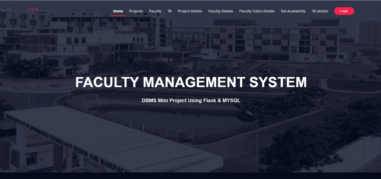 Faculty Availability System